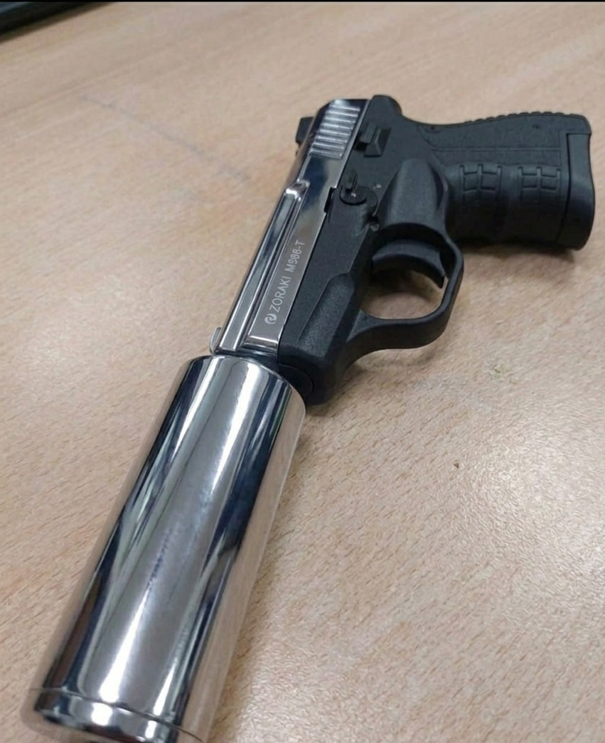 Susturuculu Zoraki 7.65 tabanca (Yapı)