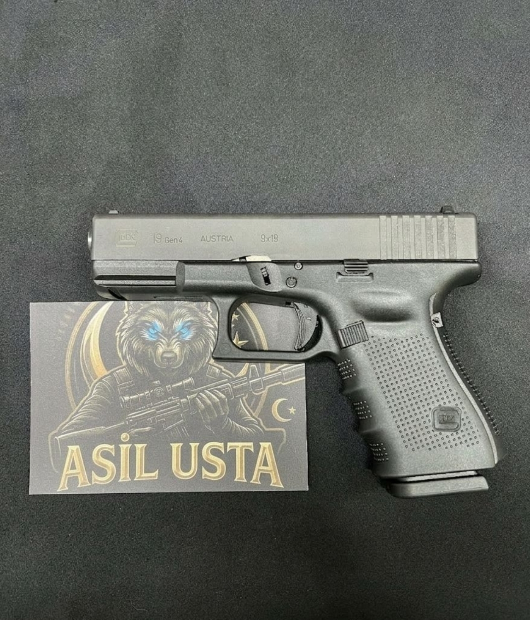 Glock 19 Gen 4 CNC Seri - 9mm 15+1